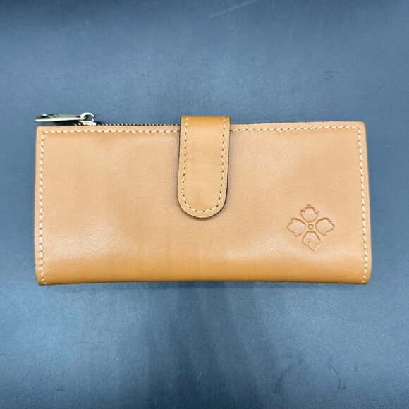 Patricia Nash Purse Leather Crossbody Bag Wallet Set Hazelnut Tan Handbag - Picture 12 of 16